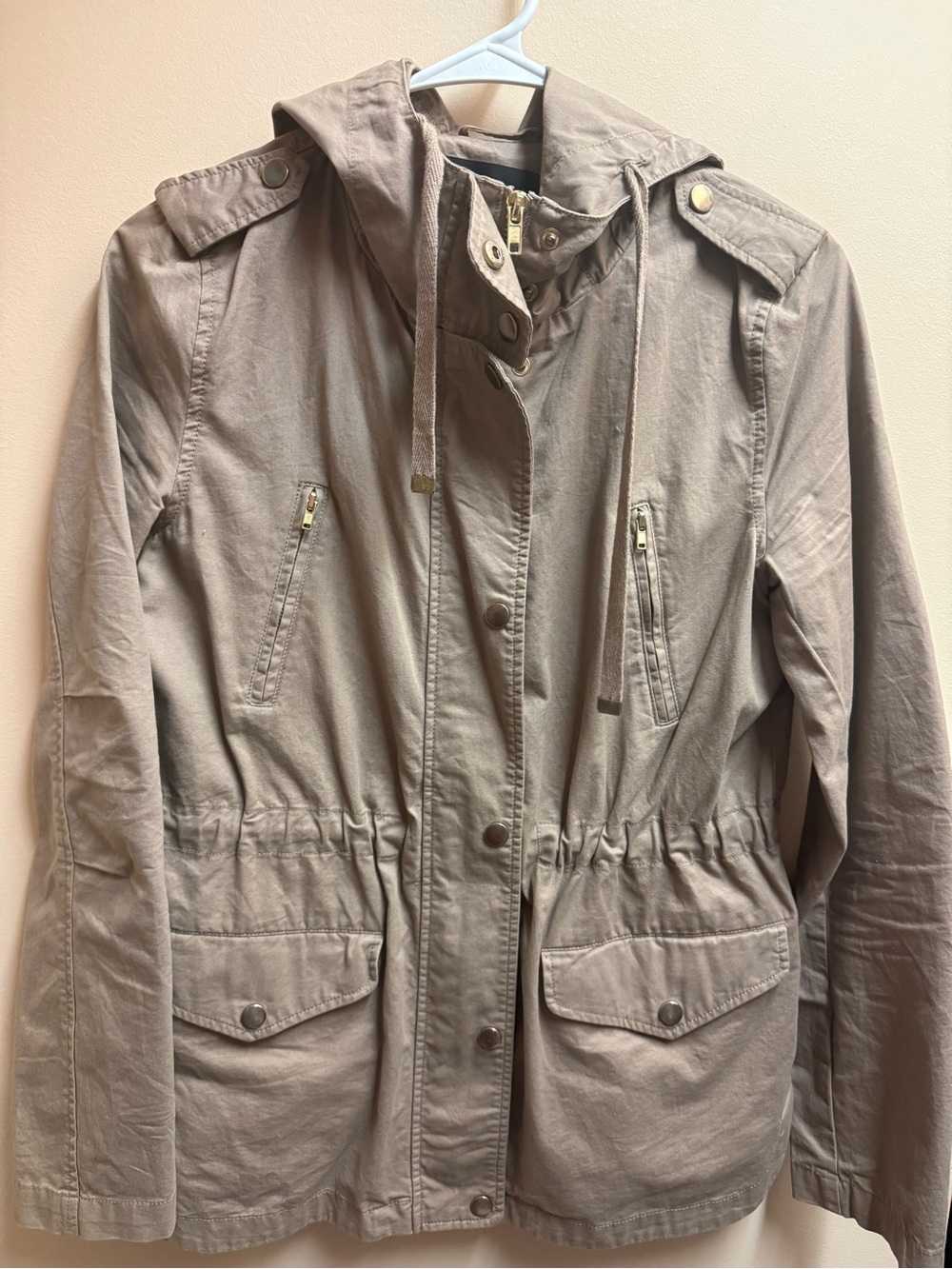 Womens Jacket - Taupe